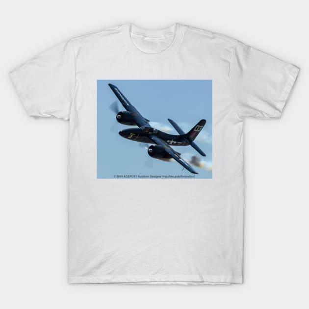 Grumman F7F Tigercat T-Shirt by acefox1